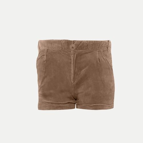 Rad Prix Girls Brown Washed Corduroy Shorts