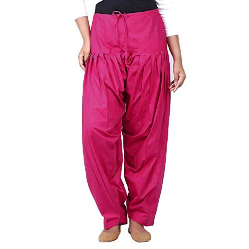 Anaro Rani Cotton Patiala Salwar Pant For Women