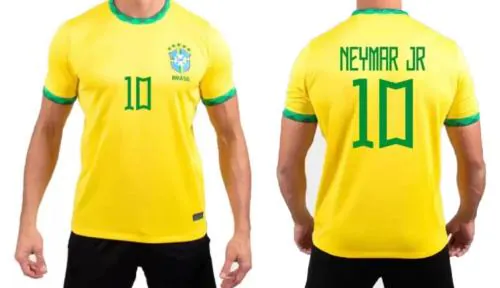 Brazil Jersey Neymar 10 2023-24 for Men & BoysXXL