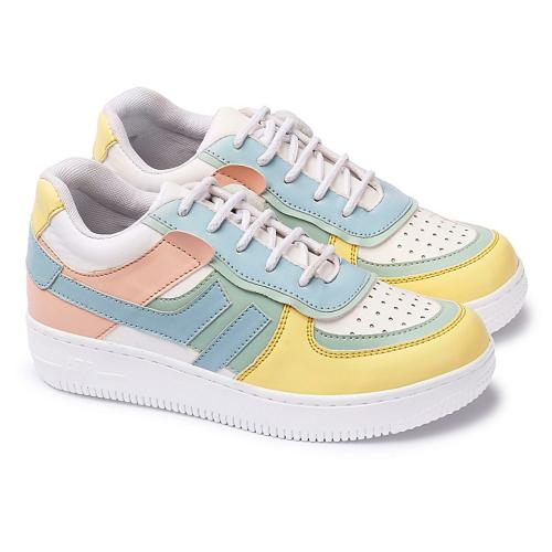 BIG BIRD Multicolor Striped Synthetic Leather Shoe for Women|SHOES|WOMEN SHOES|GIRLS SHOES|CASUAL SHOES|LEATHER SHOES|LEATHER WOMEN SHOES|FORMAL SHOES