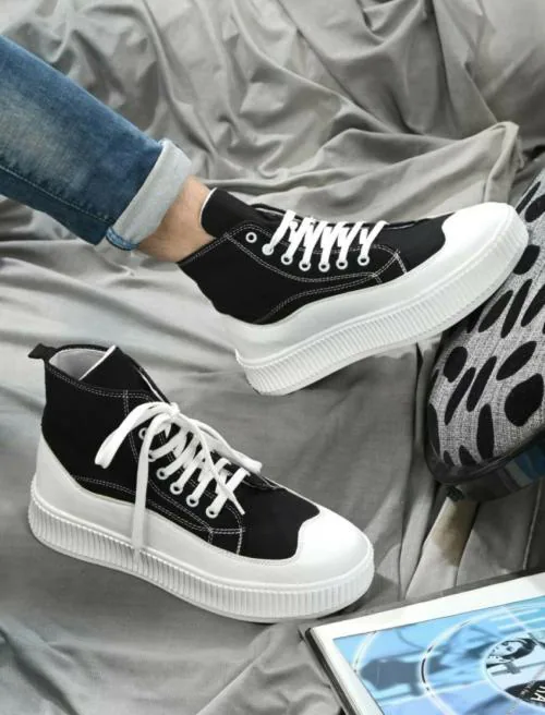 AIRBELL Men's White Mesh Outdoot Sneaker Shoes