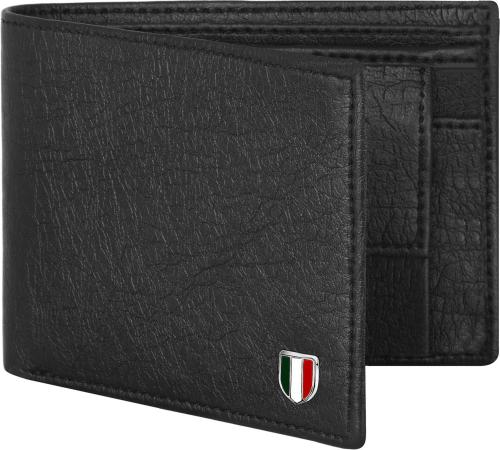 Giovanny Black Artificial Leather Wallet For Men