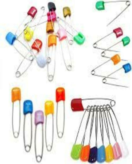 Buy BANITHANI Large Multicolour Big Size Safety pins Saree Pin for