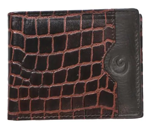 Oof Wox Softy Material Premiere Leather Wallet with Snap Type Closure-Brown
