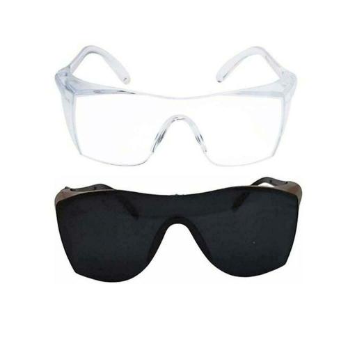 Vast UV Protection All Day & Night Driving HD Vision Wrap Around Sports Unisex Sunglasses Goggles for Road Rider Bikers Cars Travelling And Outdoor Hiking (Pack of 2)