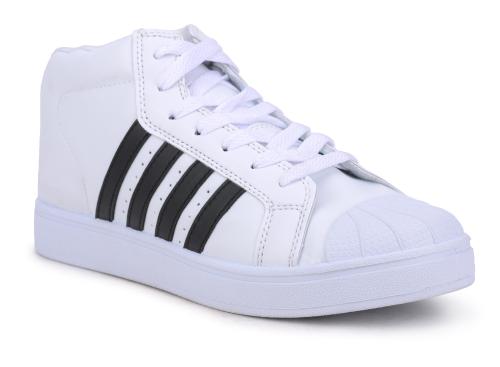 Sparx Men SM-607 White Black Casual Shoes
