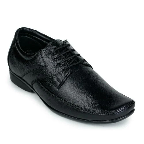 Fortune By Liberty Hol-12_Black Formal Shoes For Men