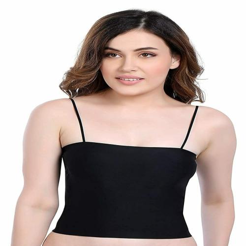 F Fashiol.com Women Camisole Bralette Non Wired Spaghetti Padded Bralette Bra