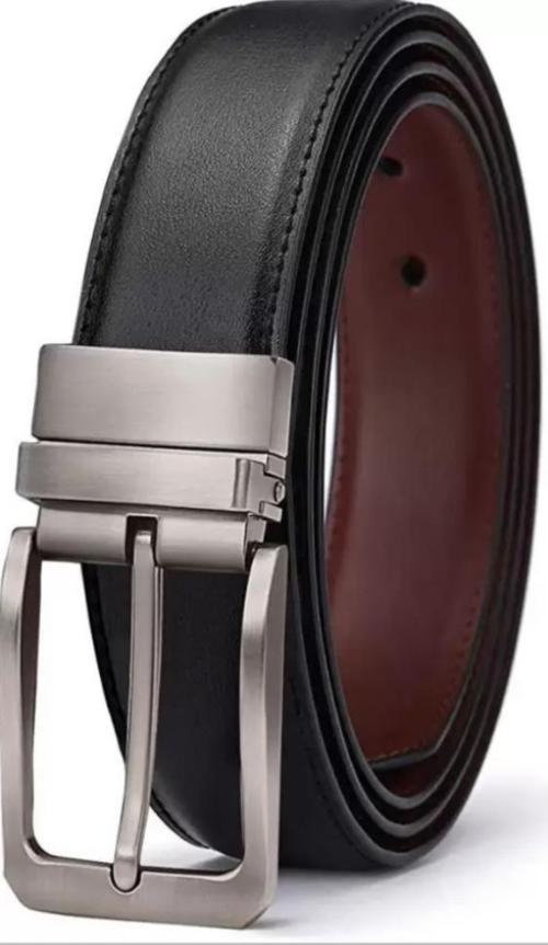 Buy Samtroh Black Texas Leatherite Belt For Men - 30 Online at Best ...