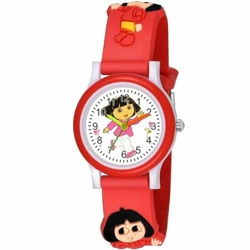 BANDSMITH White Dial Dora Love Watch Series Analogue Girl's Kids Watch