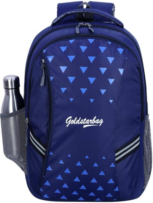 Goldstar Fashion Men And Women Blue Polyester, Nylon Laptop Backpack - 30 L