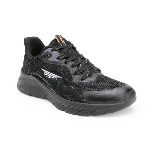 Red Tape Men Black Sports Athleisure Shoes