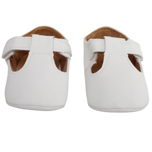 Babymoo White Dressy Comfortable Breathable Baby Booties - 6-12M