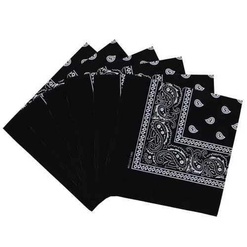 The beged Cocopuss Men Black Paisley Mufflers & Scarves