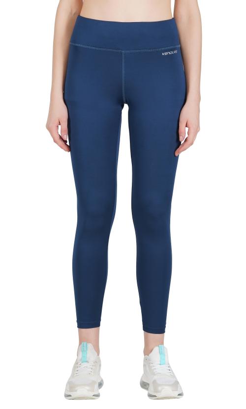 Vendure Sports Women's Super Stretch Yoga Pant - Classic Blue