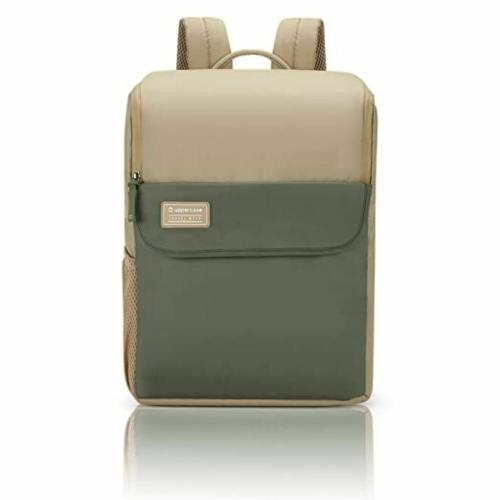 uppercase 1700EBP1 School Bag 3x more water resistant sustainable bag for men and Men and women 17 L Backpack (Beige)