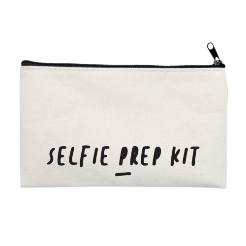 The Art People Selfie White Pouch