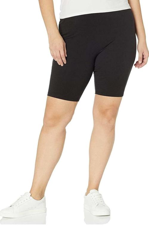 Regalia Procot Women's Girls Cycling Shorts Tights Under Skirt, Swimming, Yoga, Gym, Running 4 Way Stretchable Cotton Lycra Fabric ((Small, Black)