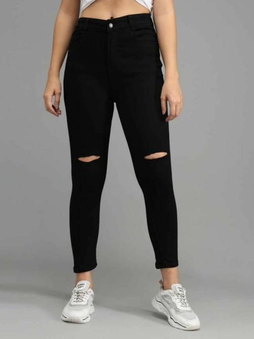 Knee-Cut slimfit jeans