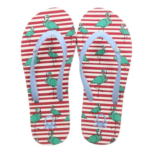 United Colors of Benetton Basic III Women Flip Flops slippers red