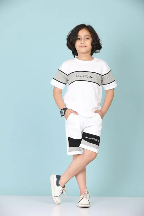 SmartRAHO Boys Casual T-shirt Shorts Kids Wear | Kids Dress | Boys T Tshirts | T Shirt For Boys | Boys Dress |Baby Boy Dress | Tshirt For Boys | Sweater For Kids | Kids Dress Boys | Kids Boys Dress | Children Dress | Kids T Shirt