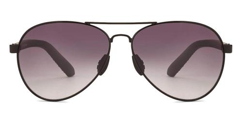John Jacobs Gradient Aviator Full Rim Grey Sunglasses Unisex