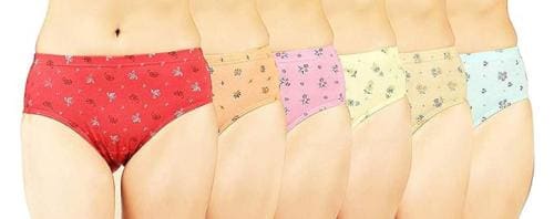Nimmi Women's Cotton Panties (Pack of 6)
