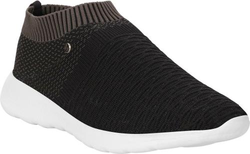 JUMP USA Men Casual Slip On Sneakers (Black)