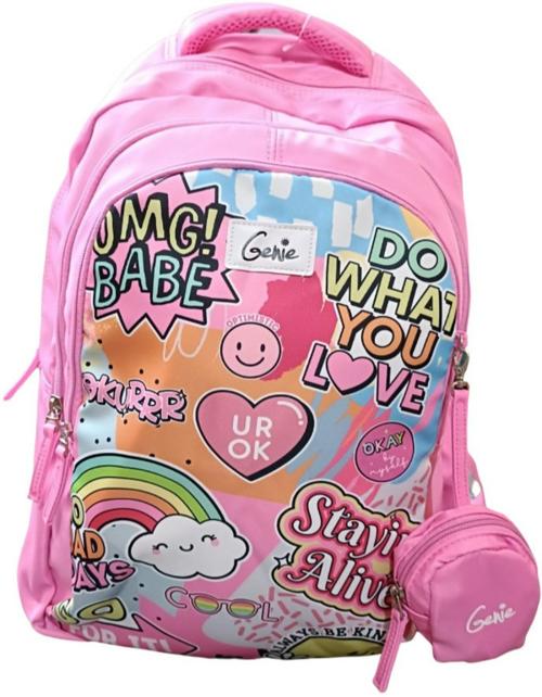 Cluesteps Cool Laptop Backpack - Pink 19 Inch CB 36 L Backpack (Pink)