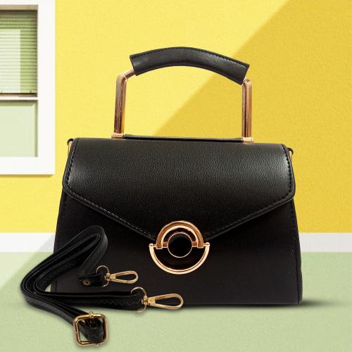 ELOISE Women's for Stylish Bags Elegant Bags | Fashionable Purses Luxury Casual Bags Designer Handbags | Colour Black