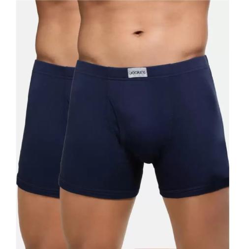 JOCKEY Men 8008 Brief (Size-L, Color-Blue)