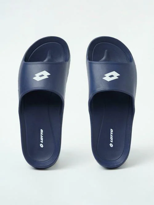 Lotto Men Moku Slide Iii White Sliders Slippers