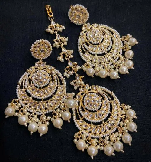 Punjabi Tikka For Girls Buy Vatsalya Creation Alloy Maang Tikka