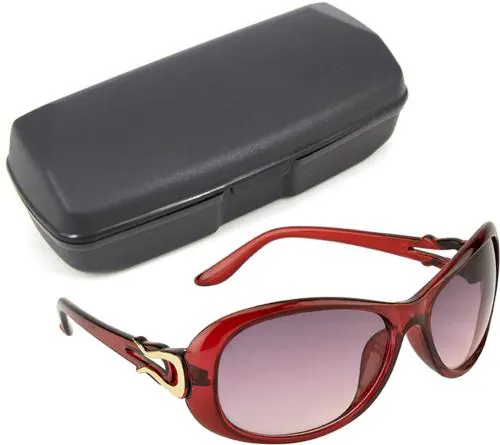 Ochila UV Protection Sports Sunglasses For Men and Women (Red)