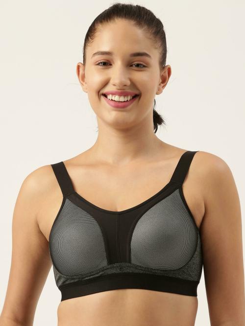 Enamor SB25 Y-panel for Bounce Control High-Impact Sports Bra for Women- Full Coverage, Padded and Wirefree