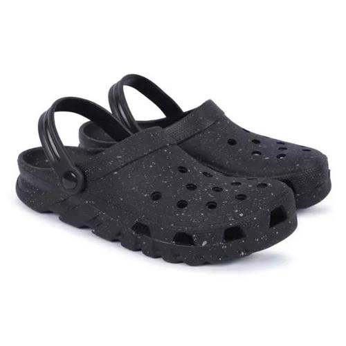 Comfortable Trendy Outdoor Casual Clogs With High Quality Sole for Men (Black)