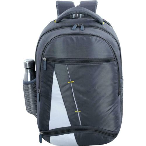 Zeden Grey Polyester Laptop Backpack 35 L