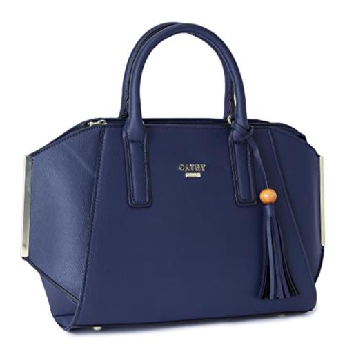 Cathy London Women Blue Handbag