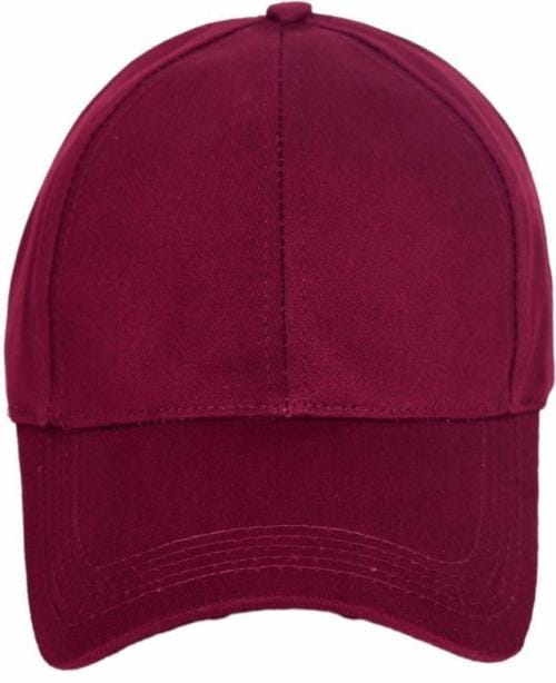 SPIDER BULL Maroon Cotton Men Sports and Regular Cap (Free Size)