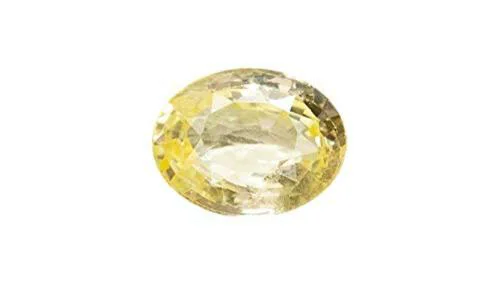 The Gallery of Gemstone 5.00 Carat Sri Lanka Mines Beautiful Pukhraj Yellow Sapphire Stone