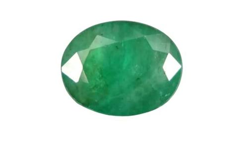 The Gallery of Gemstone 4.25 Carat 4.60 Ratti Premium Zambian Emerald Stone