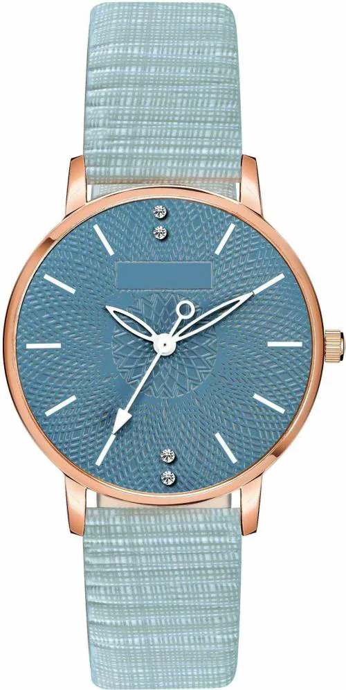 DAINTY Blue Dial Blue Strap Analog Watch For Girls