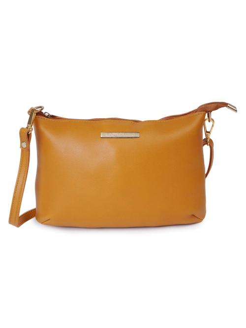 Lapis O Lupo Women Mustard Sling Bag (Llsl0059Md)