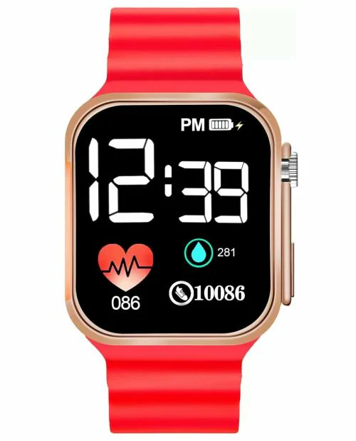 Buy RTK New Stylish Luxury Look Red Digital Watch For Women,Men Online at Best Prices in India