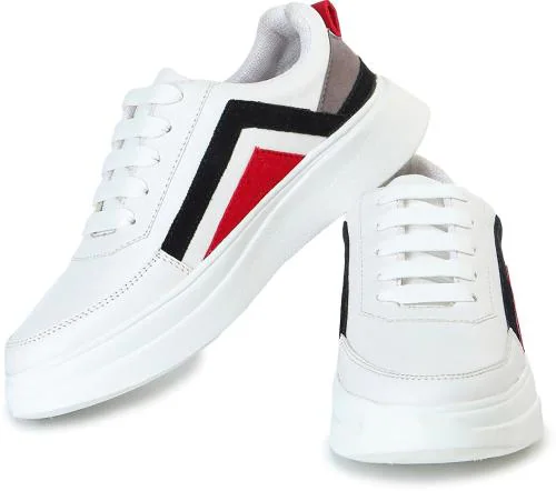 Flynce Comfortable Sneakers for Women and Girls | Fashion Sneakers for Girls | Womens Shoe | Girls Shoe| Casual Snekaers for Women and Girls | Lightweight Sneakers for Women and Girls | Women's Sneakers | Girls Sneakers - 7011-Red-41