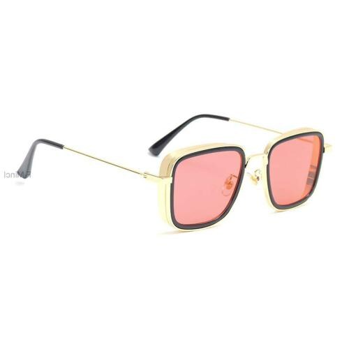 Buy Phenomenal Unisex Adult Rectangular Sunglasses (Pink Lens) (Medium