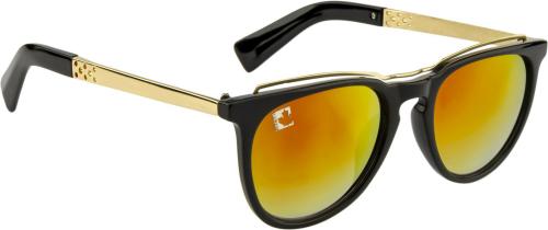 Clark N' Palmer UV Protection Full-Frame Orange Wayfarer Sunglasses For Men And Women