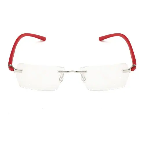 Redex Stylish & Trendy Rectangle Eye-Wear Frame For Unisex (Red)