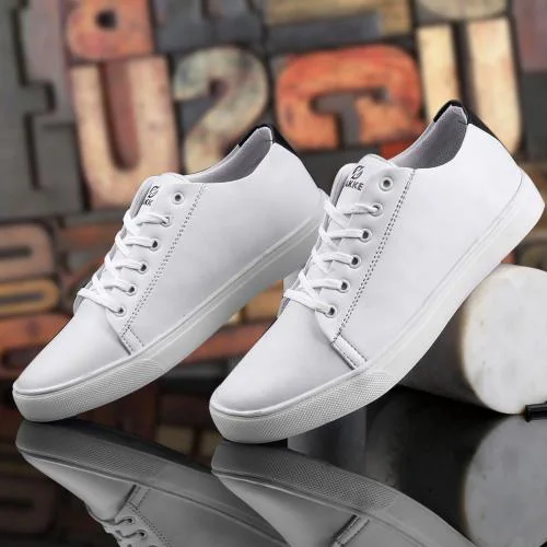 Hakkel Men's White Casual Sneaker