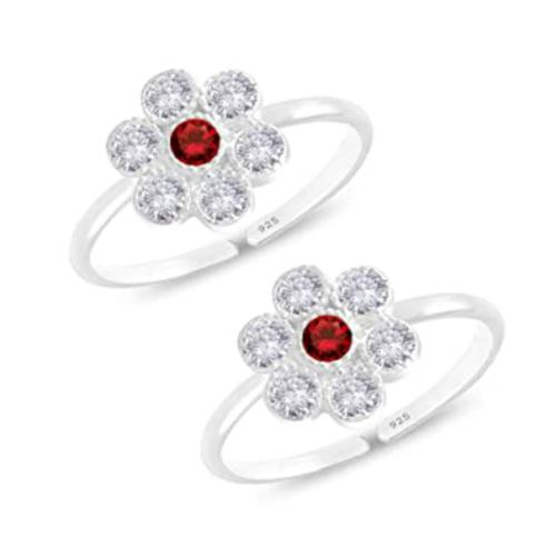 Styleejewel Silver Toe Rings For Women-Sjtr12